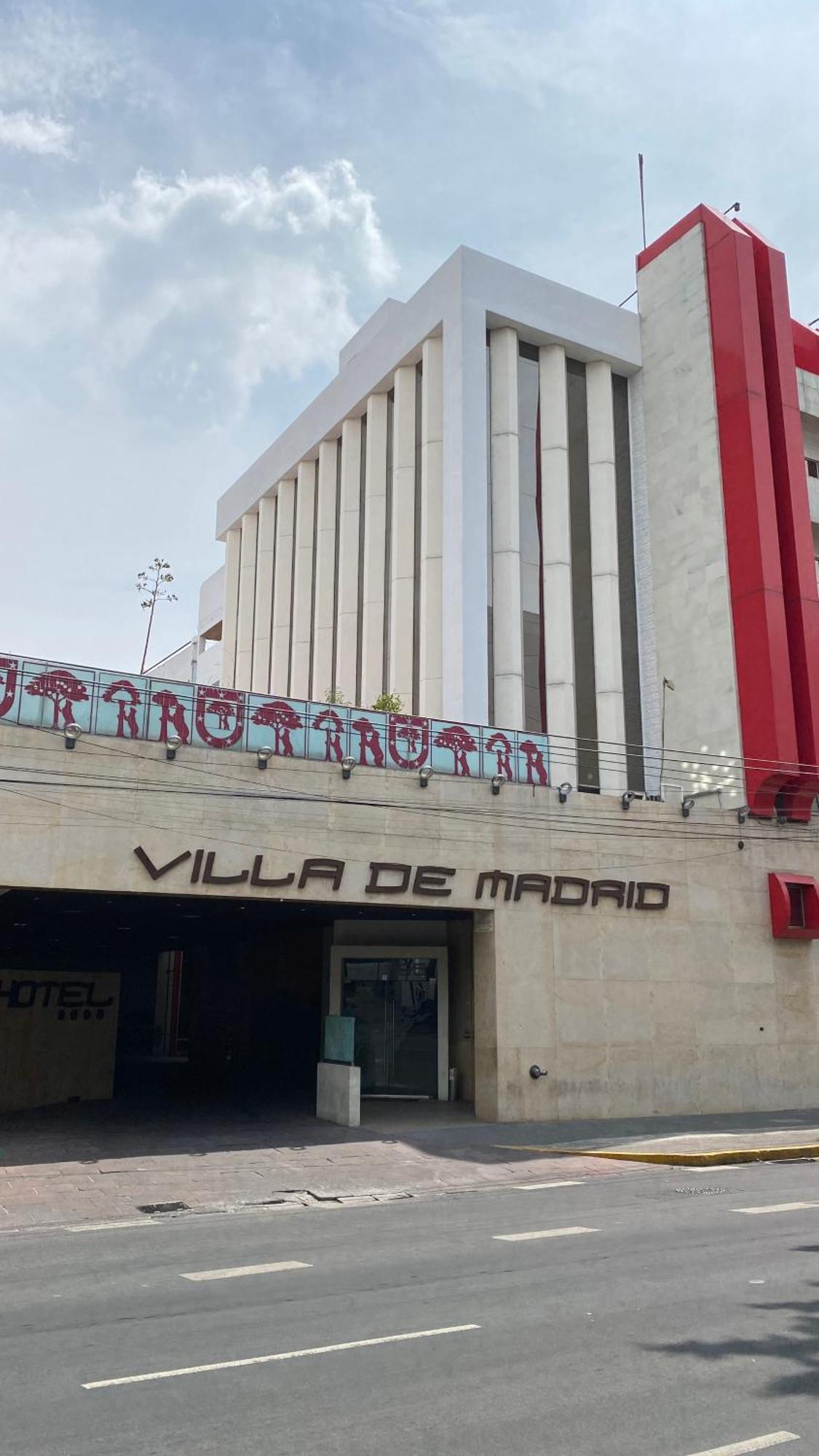 Hotel Villa De Madrid เม็กซิโกซิตี้ ภายนอก รูปภาพ